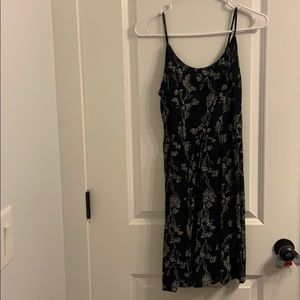 Black and White flower dress